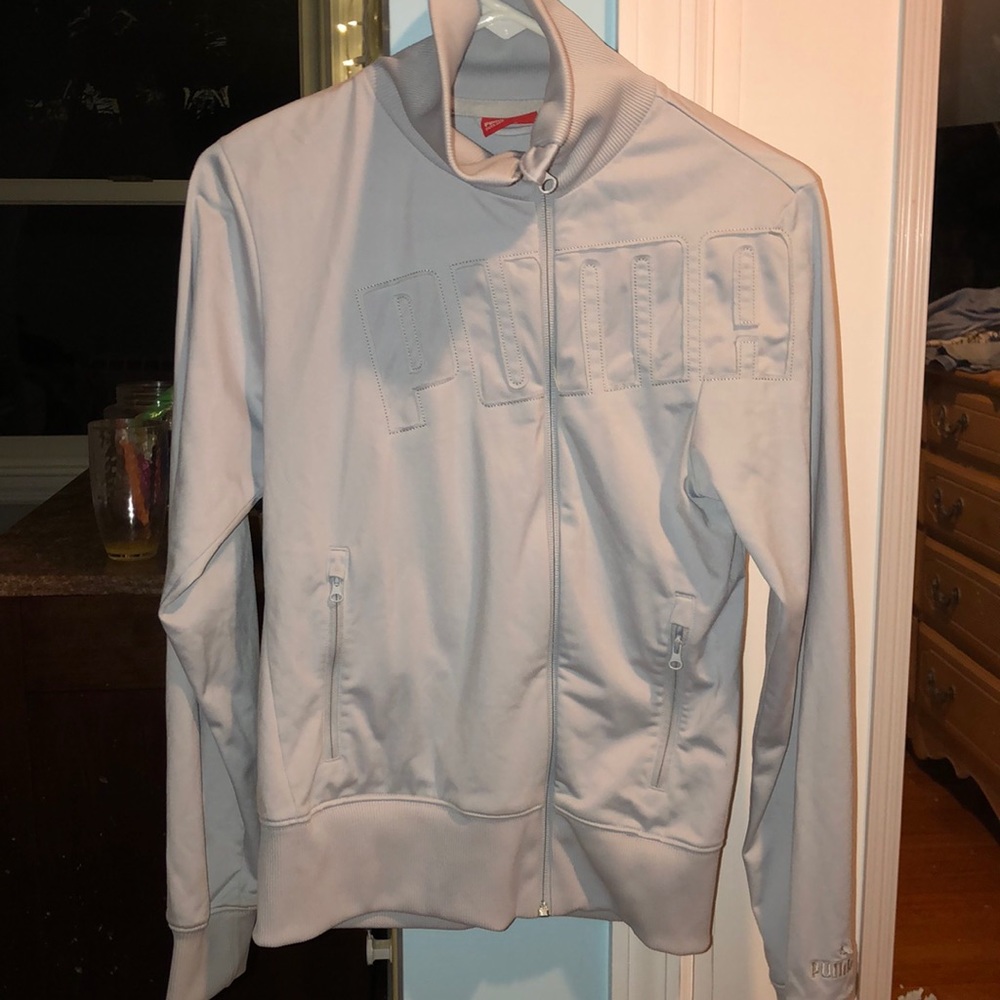 Grey puma jacket